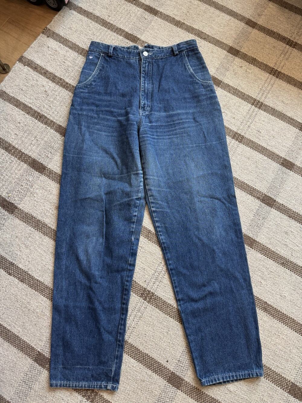 Seattle Blues Vintage Barrel Leg Jeans Hong Kong Womens 15 Medium